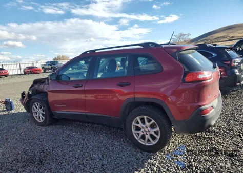 2015 Jeep Cherokee Sport z USA, uszkodzony, nr VIN 1C4PJMAB8FW764199